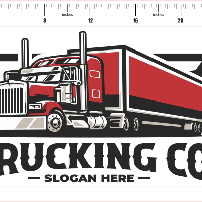 Truck Logo Sticker